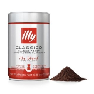 Illy Espresso Classico 250g ground coffee