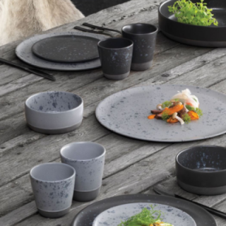 Aida RAW Mugs 30 cl 6 pcs Nordic Grey