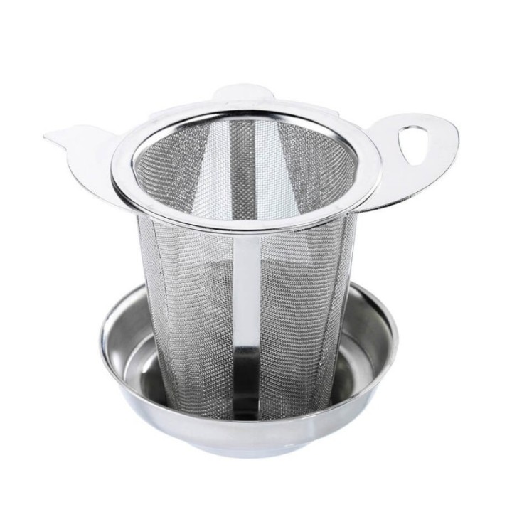 Reusable silver tea filter