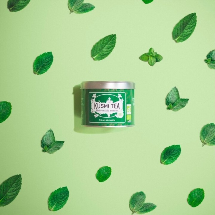 Kusmi Organic Spearmint Green Tea 100g