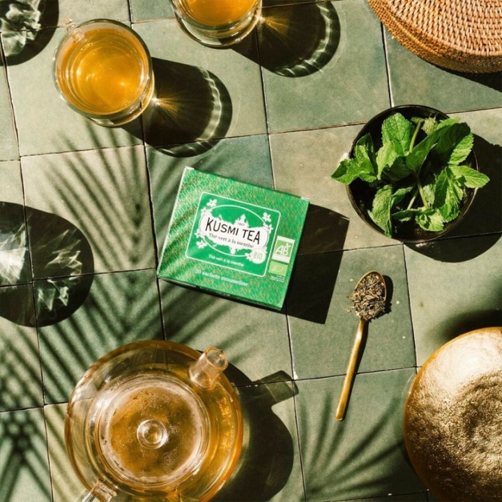 Kusmi Organic Spearmint Green Tea 100g