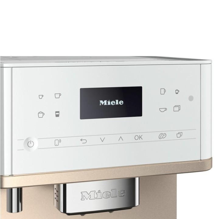 Miele CM 6360 MilkPerfection Lotus White Steel
