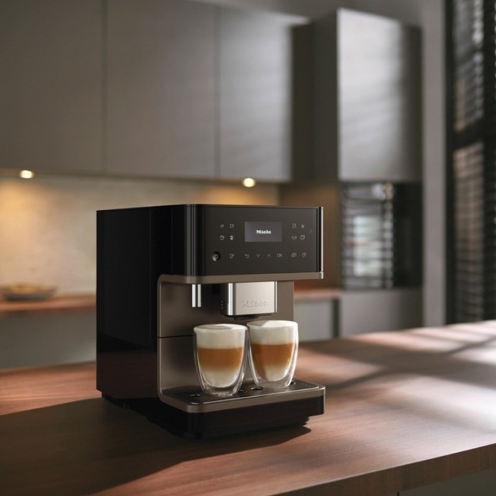 Miele CM 6360 MilkPerfection Obsidian black Bronze