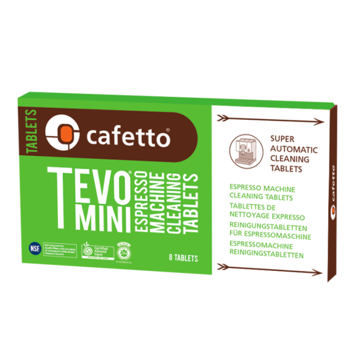 Cafetto Tevo Mini Cleaning Tablets 8 pcs