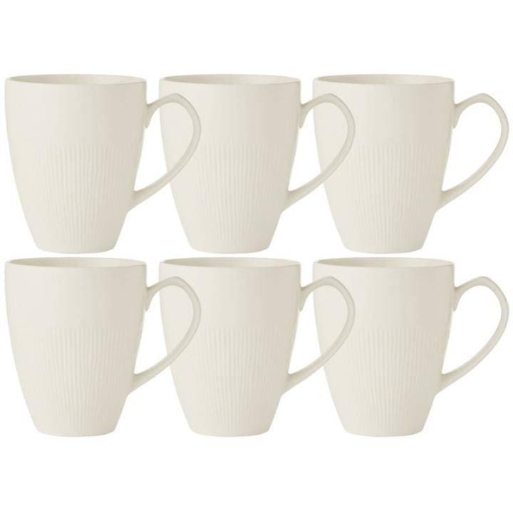 Colormix Mug 32 cl 6 pcs White