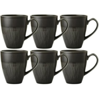 Colormix Mugs 32 cl 6 pcs Anthracite gray