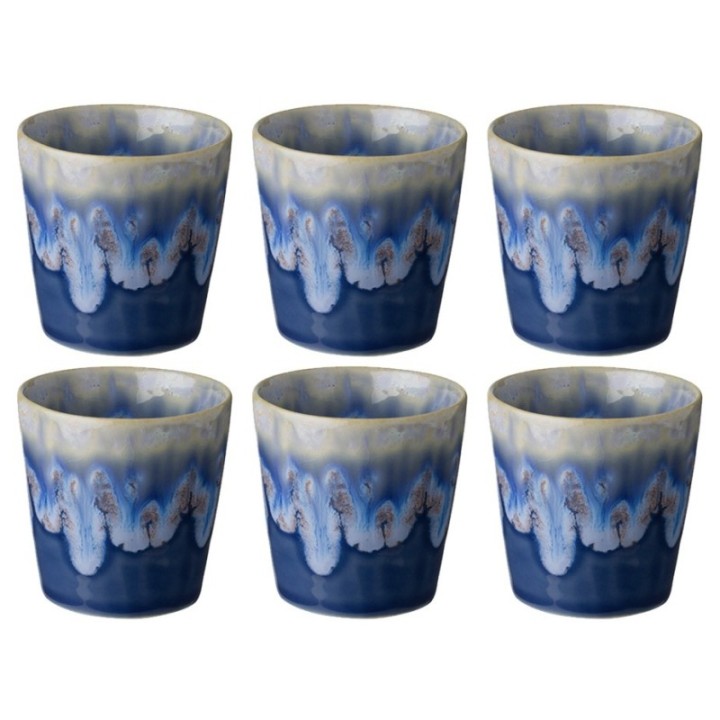 Costa Nova Stoneware Mugs 21 cl 6 pcs Blue
