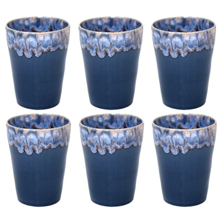 Costa Nova Stoneware Mug 38 cl 6 pcs Blue