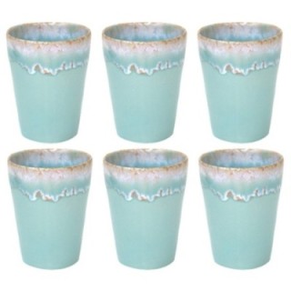 Costa Nova Stoneware Mugs 38 cl 6 pcs Mint