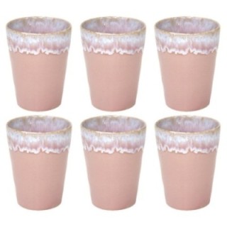 Costa Nova Stoneware Mug 38 cl 6 pcs Pink