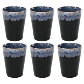 Costa Nova Stoneware Mug 38 cl 6 pcs Black