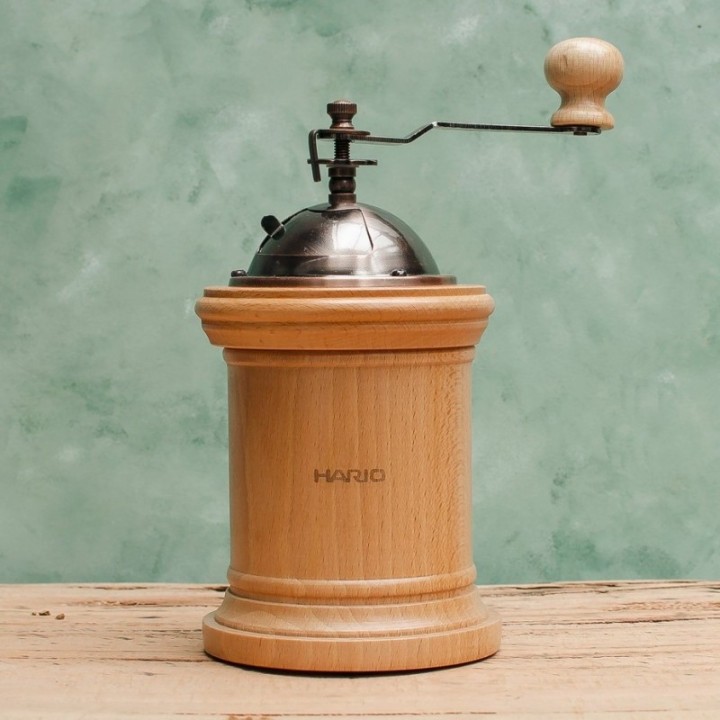 Hario Column Manual Coffee Grinder Wood