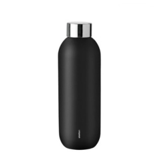 Stelton Keep Cool thermos bottle 0.6 L Black