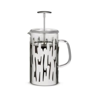 Alessi Barkoffee 8-cup French press Steel