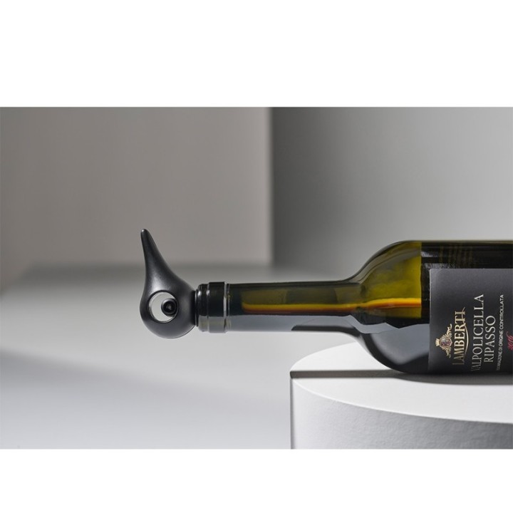 Zone Rocks Black Wine Stopper