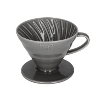 Hario V60-02 Ceramic Dripper Gray 2 Cup.