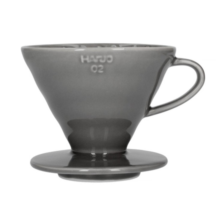 Hario V60-02 Ceramic Dripper Gray 2 Cup.