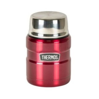 Thermos Food thermos bottle 0.47 L Dark red