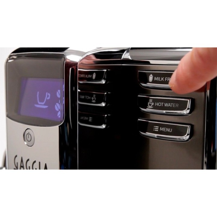 Gaggia Anima Deluxe Steel/Black Espresso machine