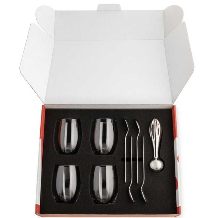 Alessi Bar Sæt Stål Alessi Bar Sæt Stål