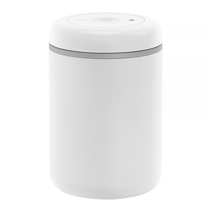 Fellow Atmos Vacuum Steel Container Matte White 1.2 L