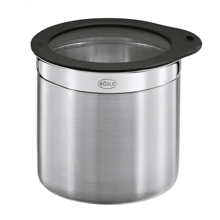 Rösle Coffee container 1.4 L Steel/Black