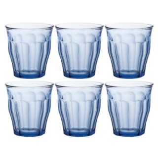 Duralex Picardie Café glasses 25 cl 6 pcs Blue