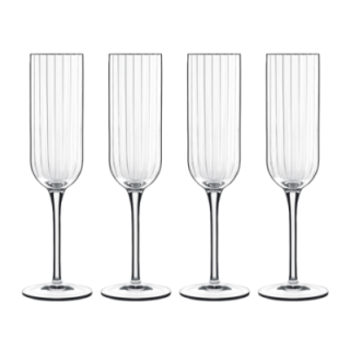 Luigi Bormioli Bach Champagne glasses 21 cl 4 pcs