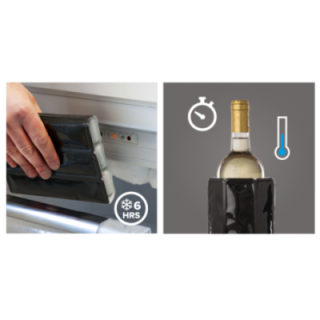 Vacu Vin Active Wine Cooler Silver