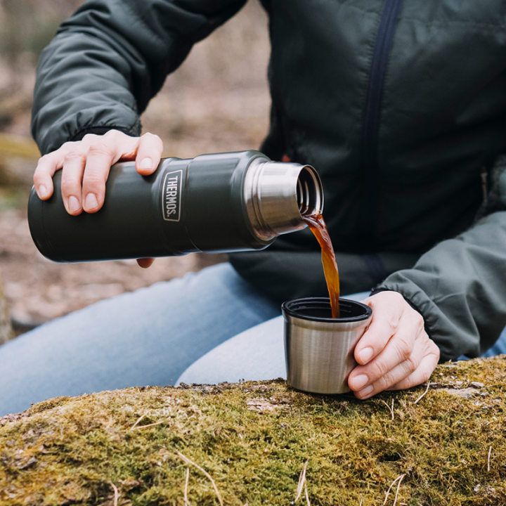 Thermos Stainless King insulated bottle 0.47 L Army