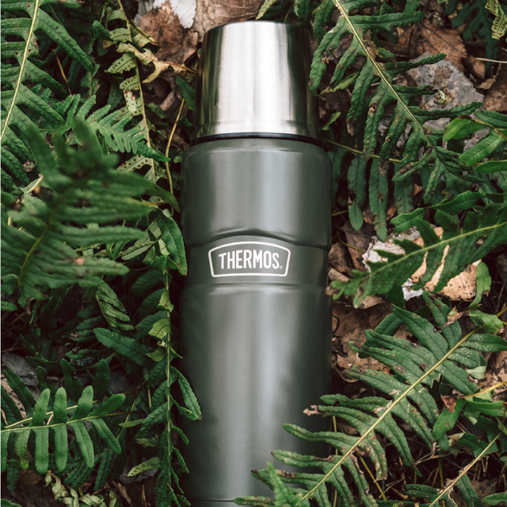 Thermos Stainless King insulated bottle 0.47 L Army