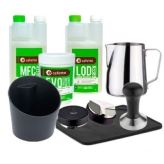 Barista package including care package