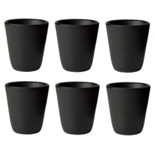 Aida RAW Thermal mugs 25 cl 6 pcs Titanium Black