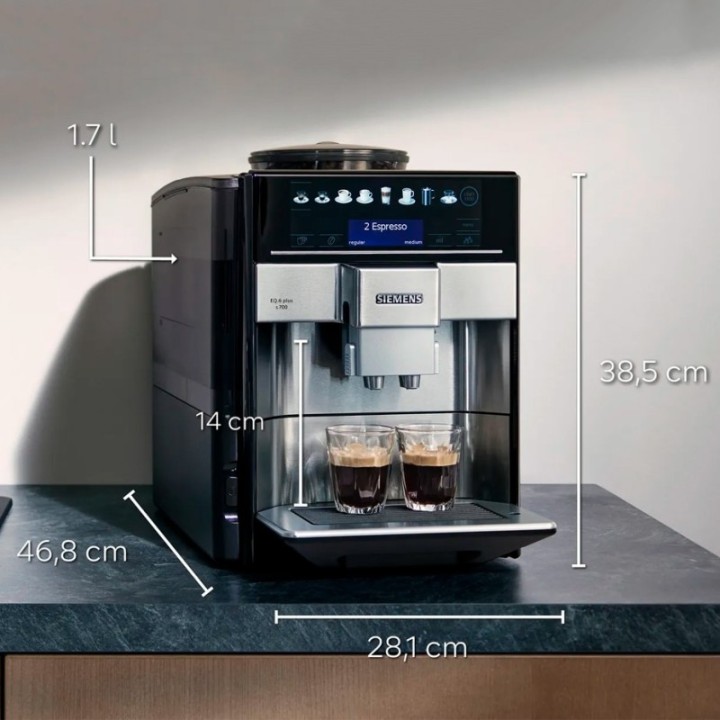 Siemens TE657313RW EQ6 Espresso machine