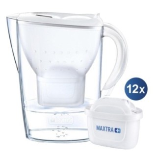 BRITA Marella 2.4L White incl. 12 Maxtra+ filters