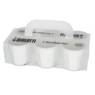 Bialetti Bicchierini espresso cups 6 pcs white