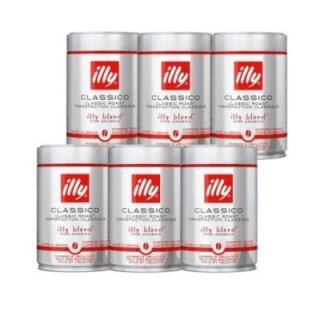 Illy Espresso Classico 6x250g Whole coffee beans