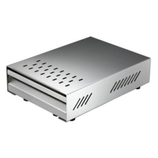 House of Barista Knockbox with drawer Stainless Steel 35 x 25 cm