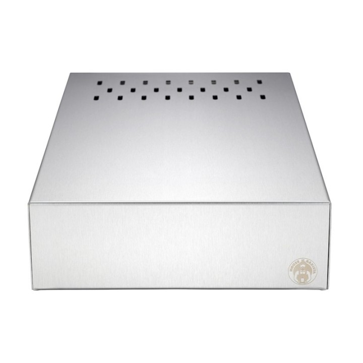 House of Barista Knockbox with drawer Stainless Steel 35 x 25 cm
