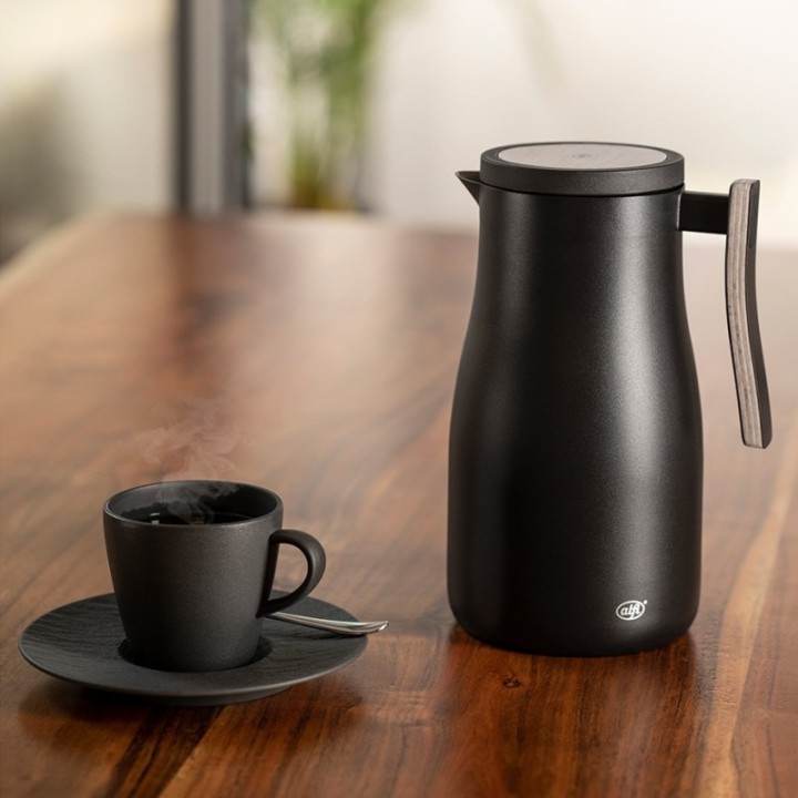Alfi Studio Allure Thermos Jug 1 L Matte Black