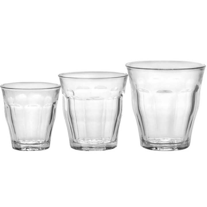 Duralex Picardie Caféglas 3 x 6 stk Duralex Picardie Caféglas 3 x 6 stk