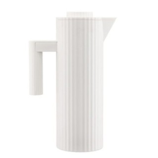 Alessi Plissé Thermal Carafe 1L White