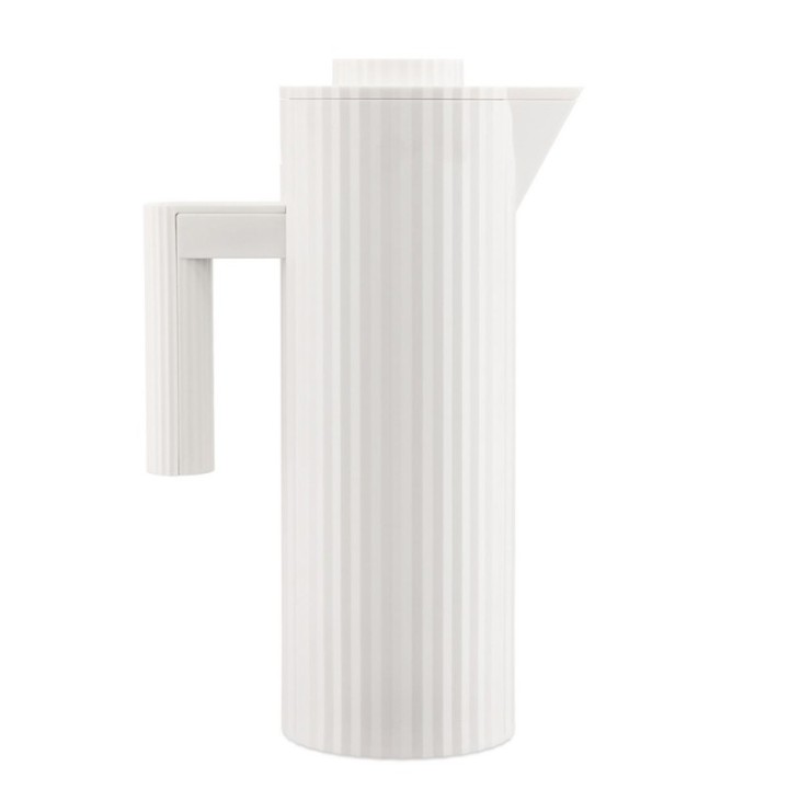 Alessi Plissé Thermal Carafe 1L White