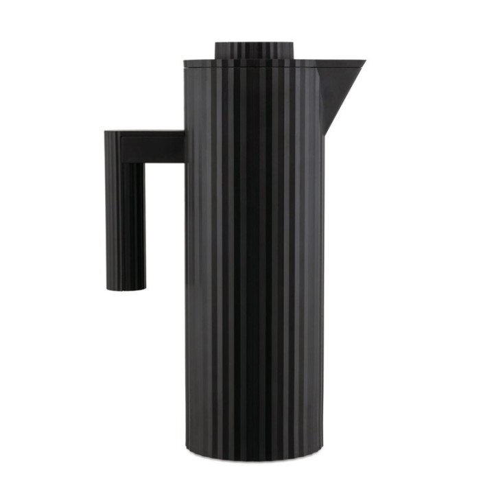 Alessi Plissé Thermal carafe 1L Black