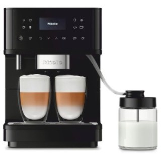 Miele CM 6560 MilkPerfection Obsidian Black PearlFinish Espresso Machine