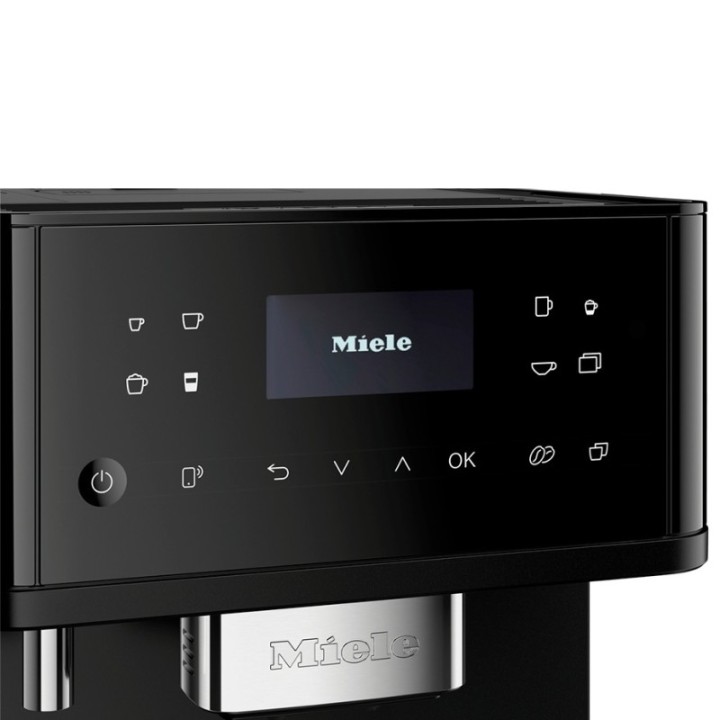 Miele CM 6560 MilkPerfection Obsidian Black PearlFinish Espresso Machine