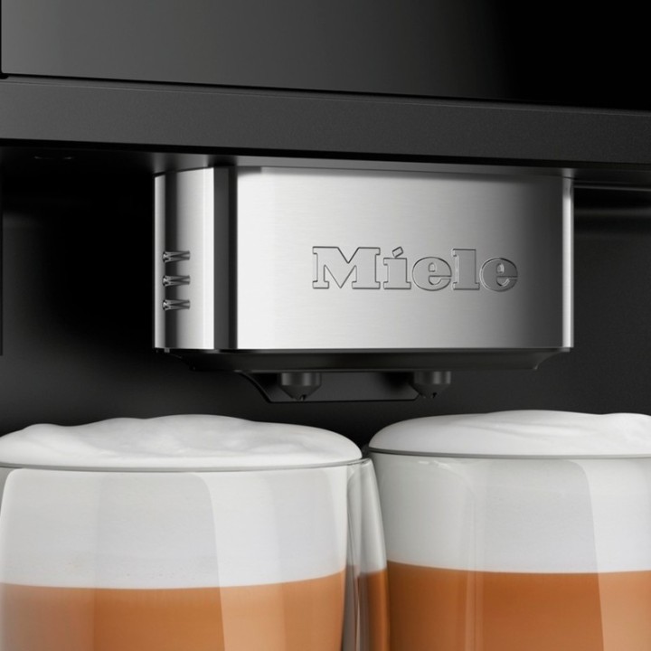 Miele CM 6560 MilkPerfection Obsidian Black PearlFinish Espresso Machine