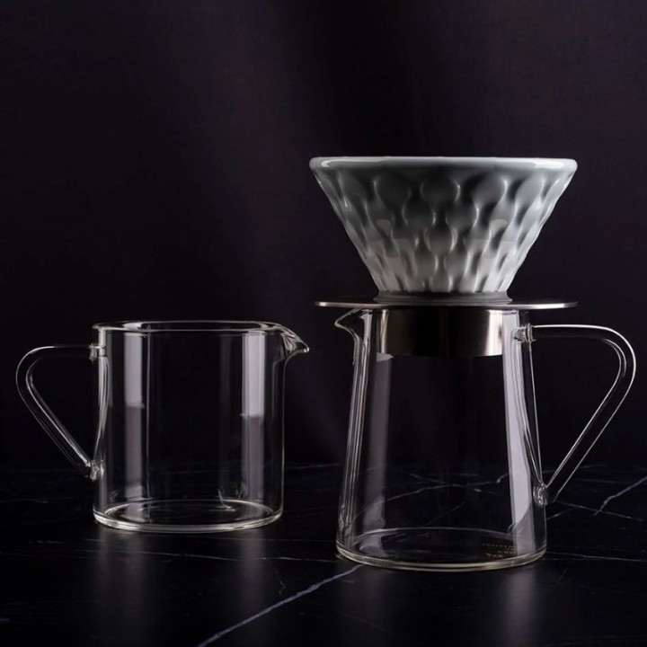 Loveramics Brewers Mellow Dripper Celadon Blue 2-Cup.