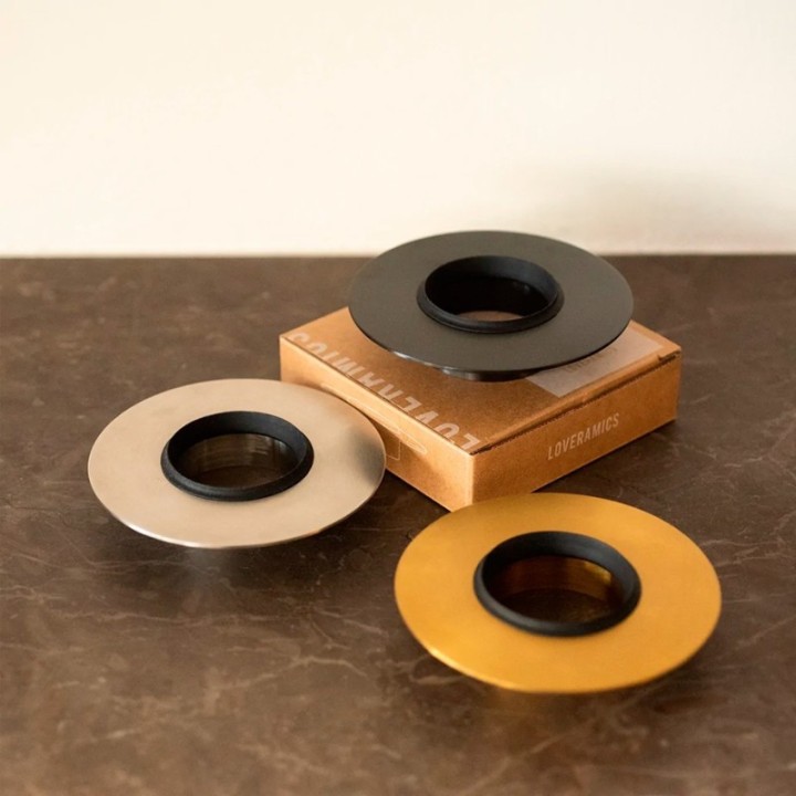Loveramics Brewers Dripper Stand Mat Black