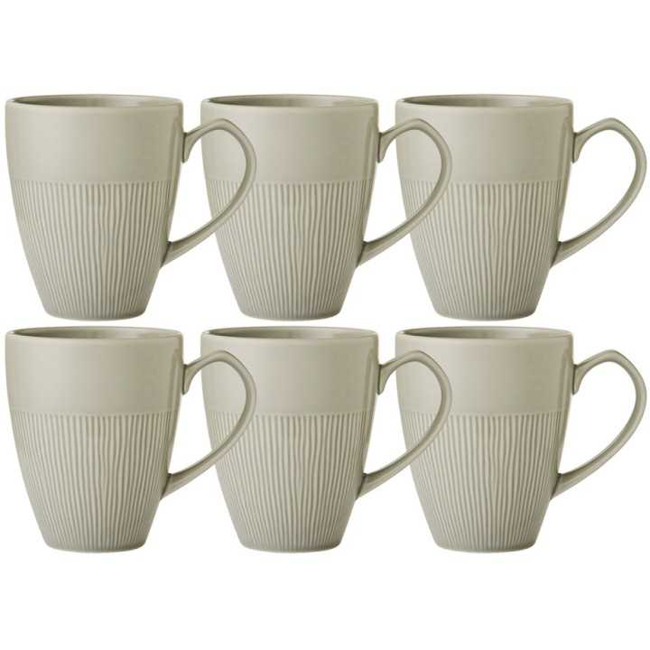 Colormix Krus 0,32L 6 stk. Grå Colormix Krus 0,32L 6 stk. Grå